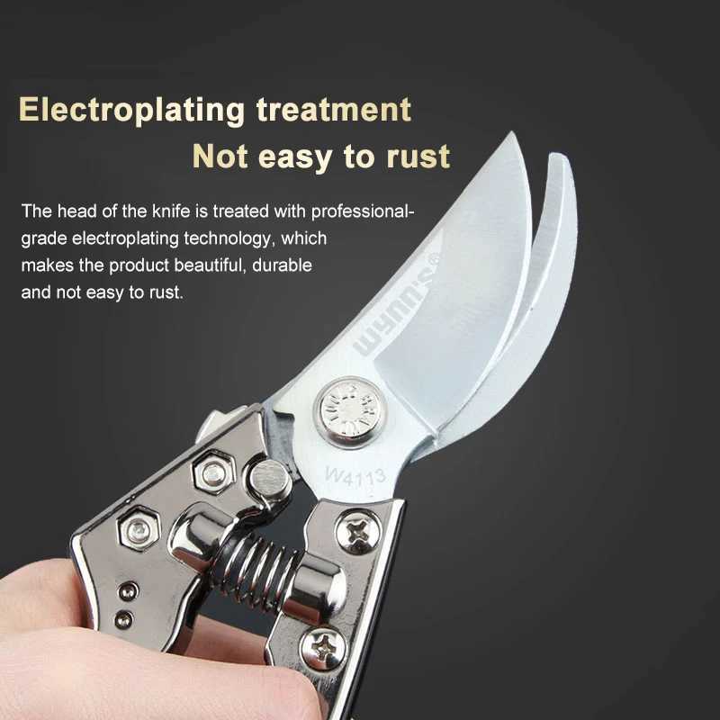 WYNNS SK5 Steel Garden Pruning Shears 7 8 9 Hand Pruners Garden Clippers Hand Tools for Gardening Fruit Flower Tree Scissors J251121