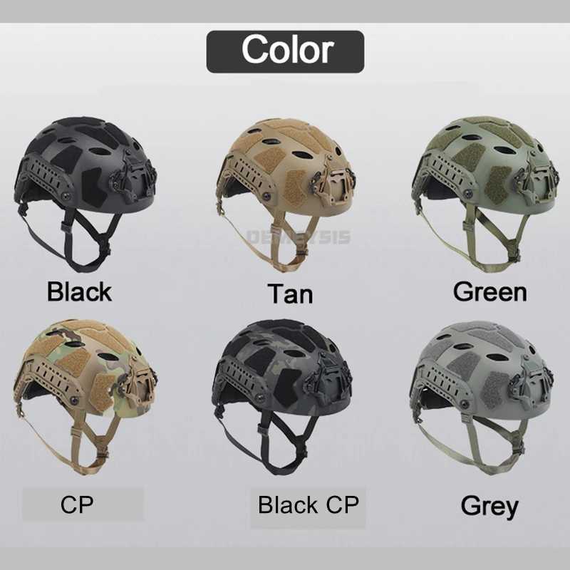 Tactical Fast Helmet Airsoft CS Game Helmets Outdoor Sports Hunting Shooting Paintball PROtective Gear C251008