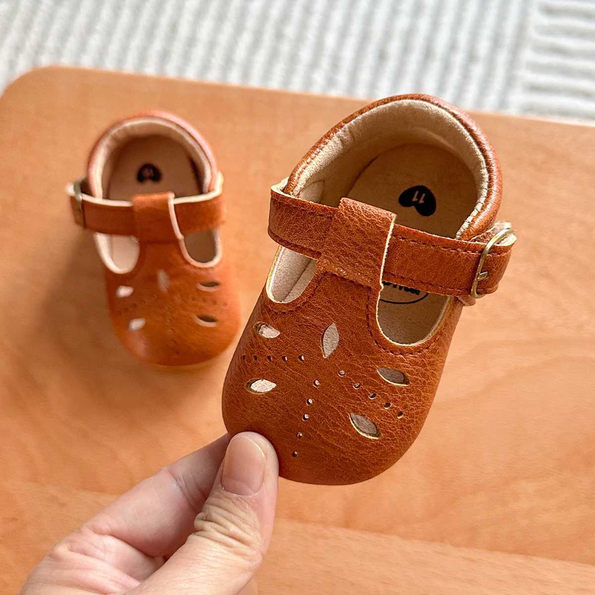 Infant Baby Girls Mary Jane Shoes NonSlip Rubber Sole Ballet Slippers Princess Dress Wedding Shoes Newborn Crib Shoes First Wal C251008