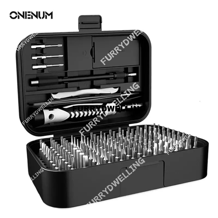 Screwdrivers ONENUM 132/130/117/45 In 1 Screwdriver Set Magnetic Torx Precision Dwe74 Screw Bits Multifunction Combinational Tool Kit Repair Tools 230414