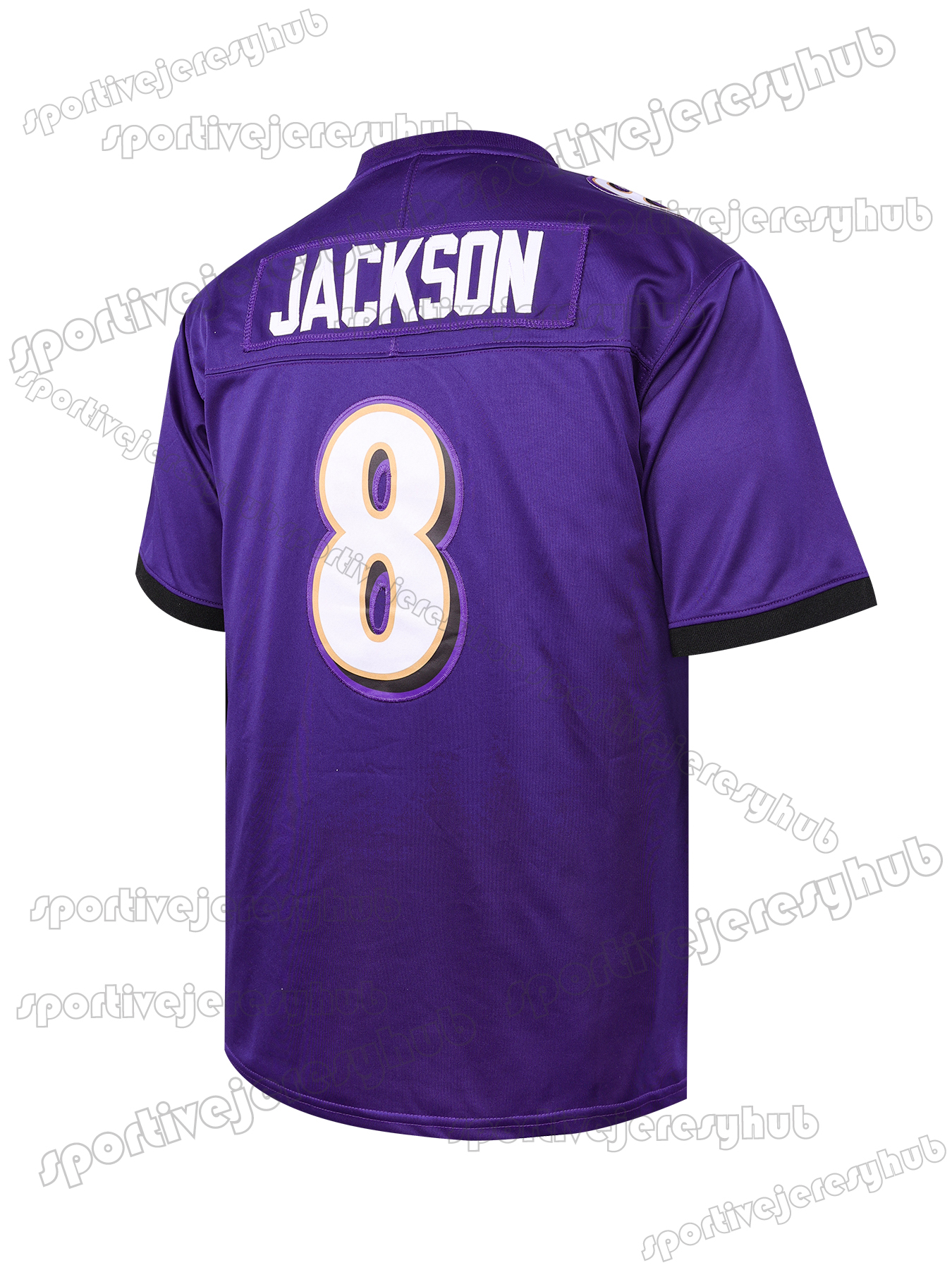 Lamar Jackson 2025 Alternate Jersey Derrick Henry Flowers Reed Ray Lewis Smith Andrews Hamilton Tucker Dobbins Hopkins Rush Wiggins Starks Custom Stit
