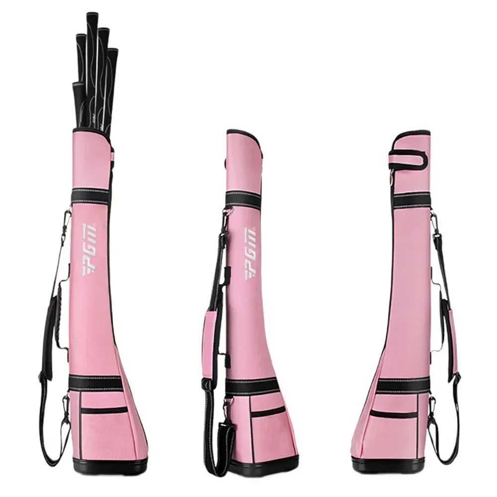 PGM Waterproof Nylon Golf Gun Bag Protable Sunday Bag for 45pcs Golf Clubs Lightweight Golf Caddie Aviation Bag QIAB010 J251008