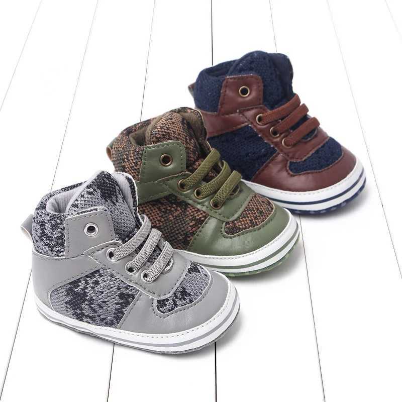 The Manufacturer Is Selling A New Line Of Baby Boys Shoes Casual Sports Shoes Stretchable Learning Shoes HighTop Single Shoes C251008