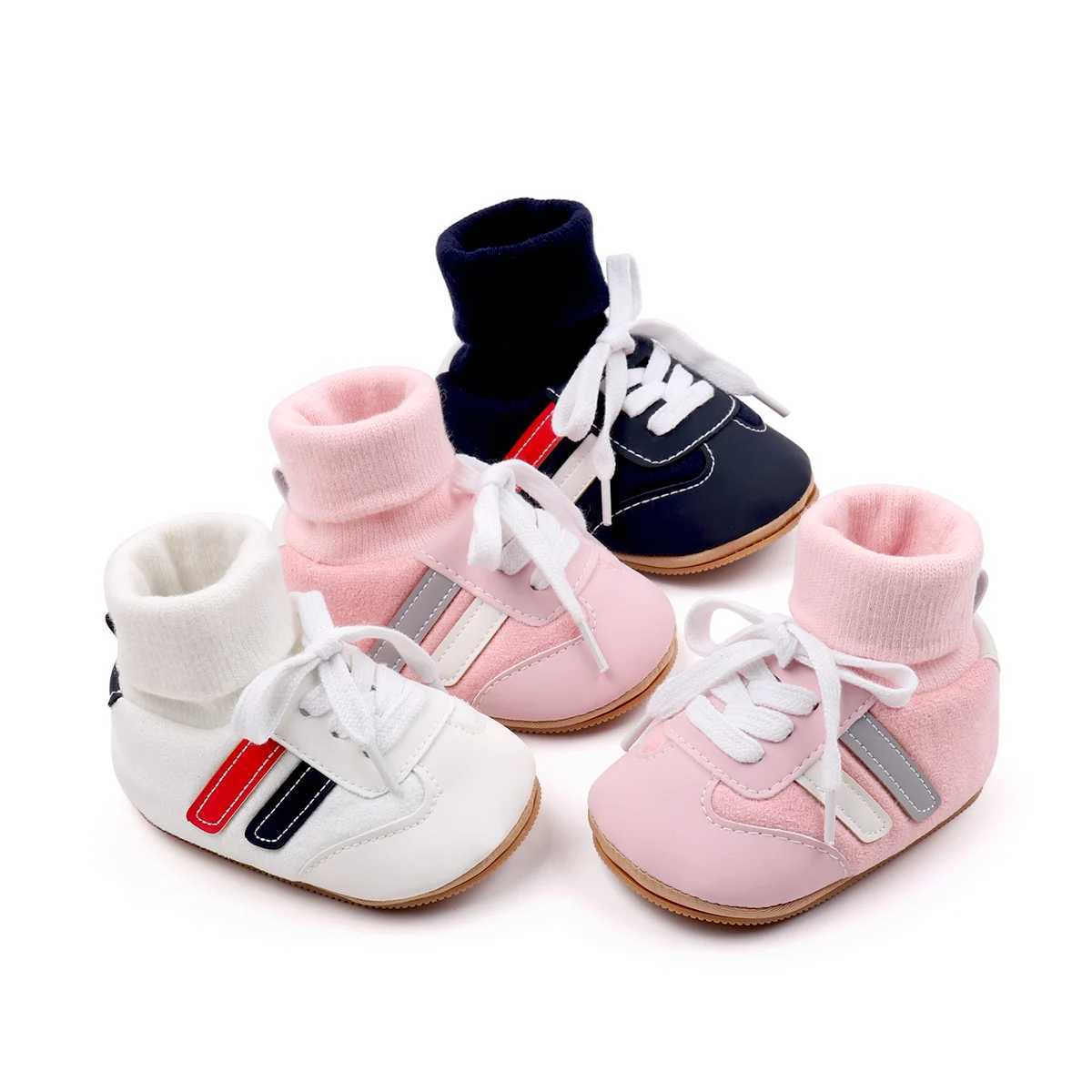 Baby Sock Shos Autumn and Winter Baby Girls Boys Anklecovered Style 01 Year Old Anti Slip Fashion Design Newborn Infant Shoes C251008