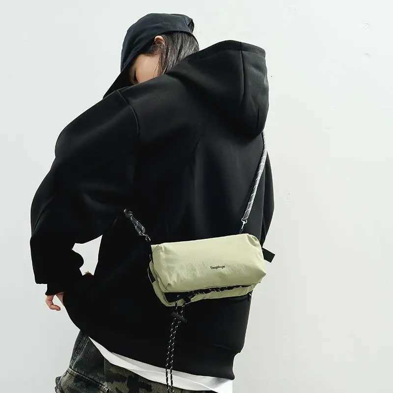 Casual Versatile Nylon Shoulder Bag Multilayer Crossbody Bag Portable Outdoor Sports Small Bag Commuter Shoulder BagsT251007