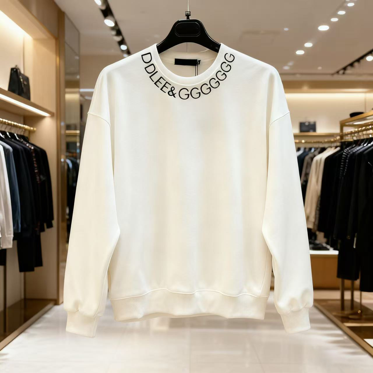 Hoodie designer Hoodie men's sweatshirt from Paris, casual collar letter three-dimensional printed sweater, best-selling luxury hip-hop clothing