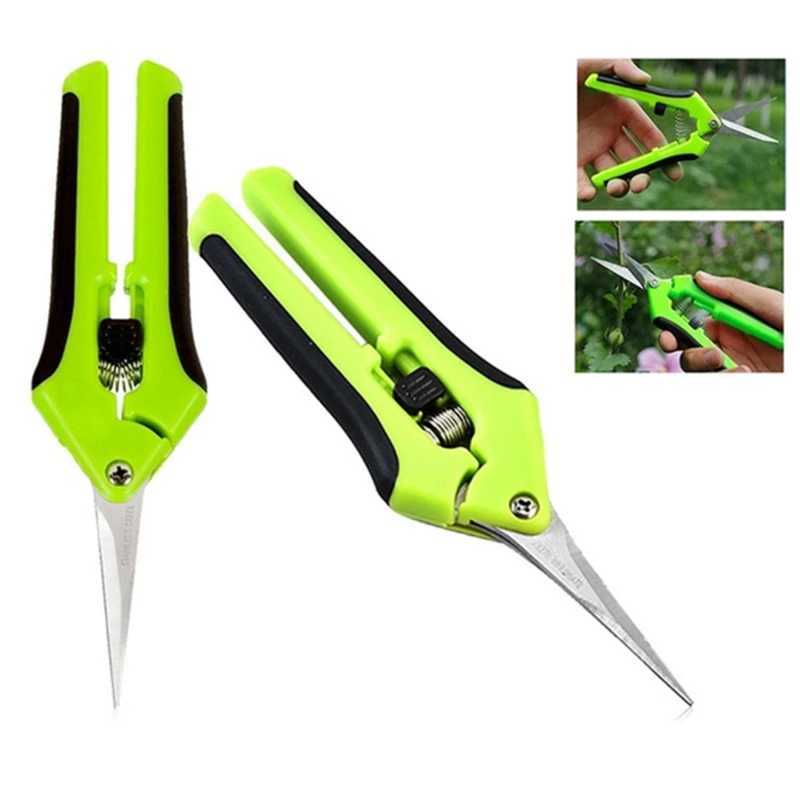 Garden Pruning Shears Orchard Picking Scissors Potted Trim Weed Branches Garden Flower Sharp Scissors Gardening Hand Tools J251121