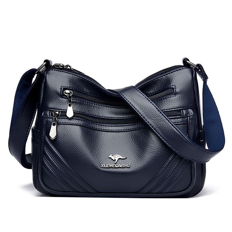 2025 new hot middle-aged mother women's bag shoulder bag new simple and fashionable crossbody bag Korean version trendy PU small square bag - view 9