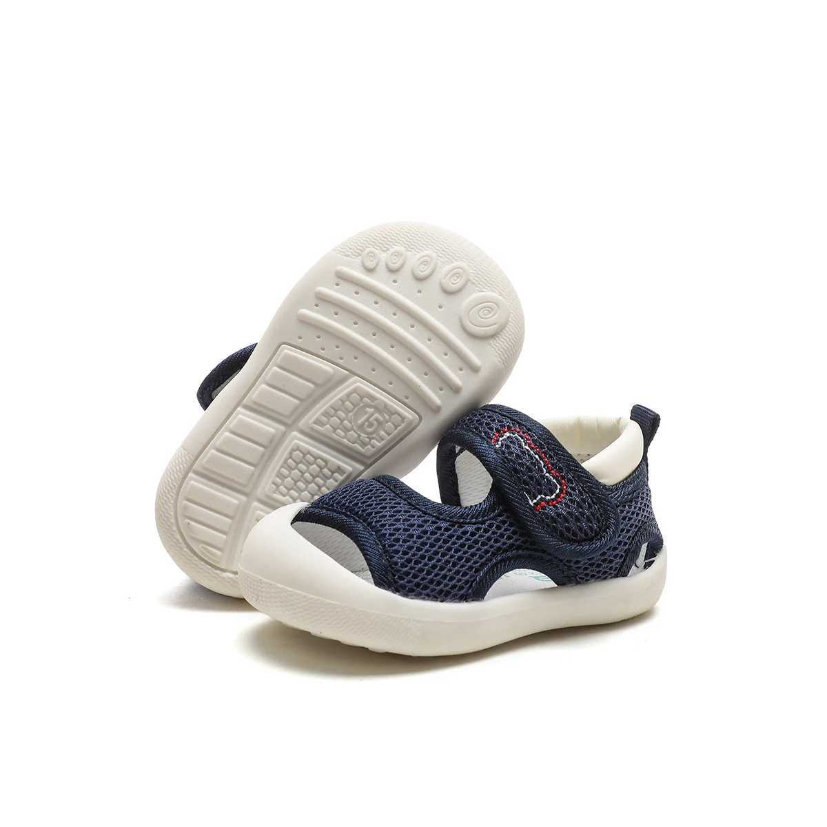 Baby Boys Girls Summer Bear Solid Color Sandals Comfortable Rubber Sole Toe Protector Toddler Shoes C251008