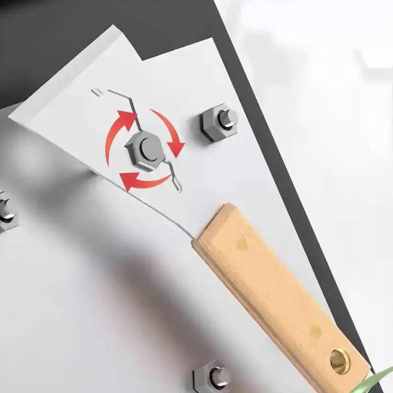 Ash Scraper Decoration Shovel Multifunctional Extrathick Hanging Knife Cleaning Knife Stainless Steel Cement Shovel Tool J251121