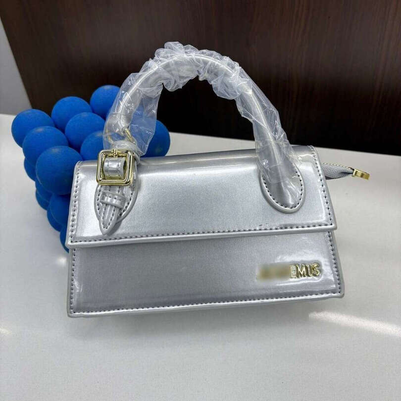 High-end designer bag Luxury Bags Small Square Niche Patent Leather Shiny Handbag Letter Underarm Shoulder Crossbody Bag Trendy Handbags tote purse