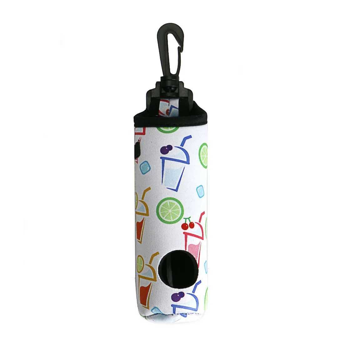 Neoprene Golf Ball Tee Holder Bag Waist Hanging Golf Ball Storage Bag with Swivel Snap Buckle for Women Men Golf Club Training J251008