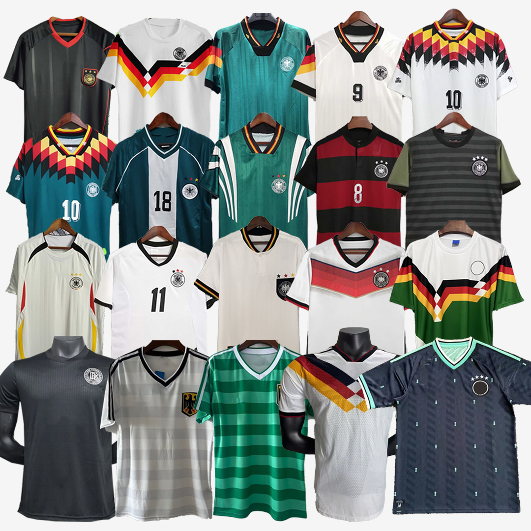 New + Retro 2026 soccer jersey GermanyS 1980 1988 1990 1992 1994 1996 1998 2002 2004 2006 2010 2014 WOMEN Fans Player version football shirts T HAVERTZ Moller KLOSE vest