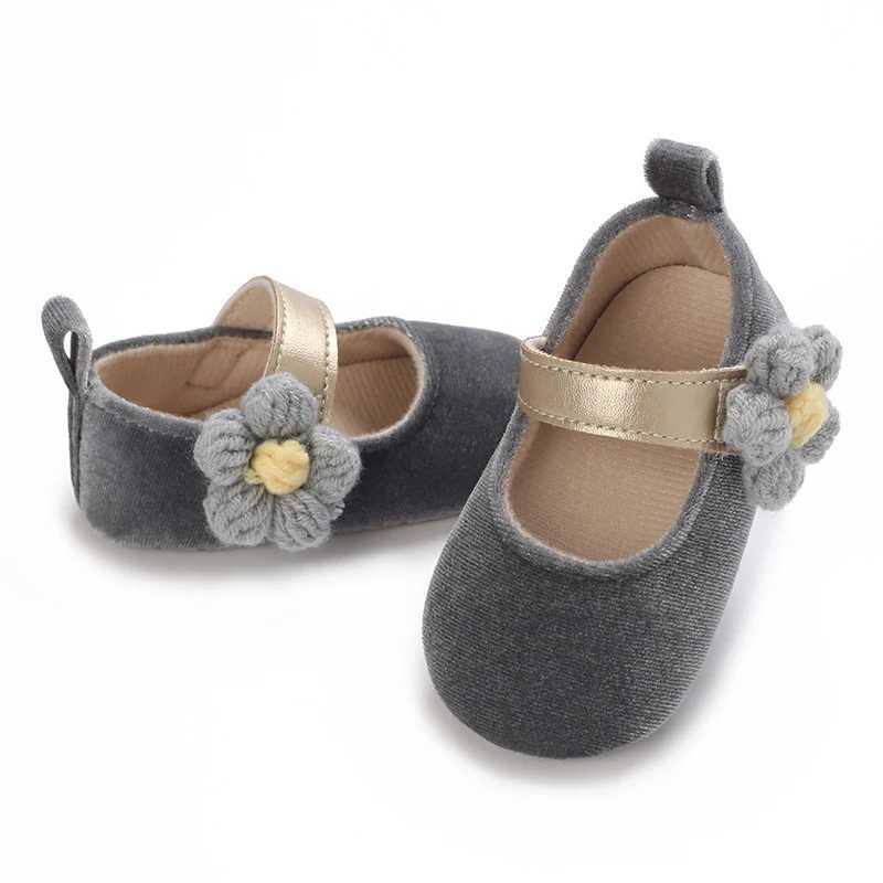 Baby Shoes Spring and Autumn Walking Shoes Soft Soled New Sunflower Front Shoes Cute Style Womens Baby Cloth Shoes C251008
