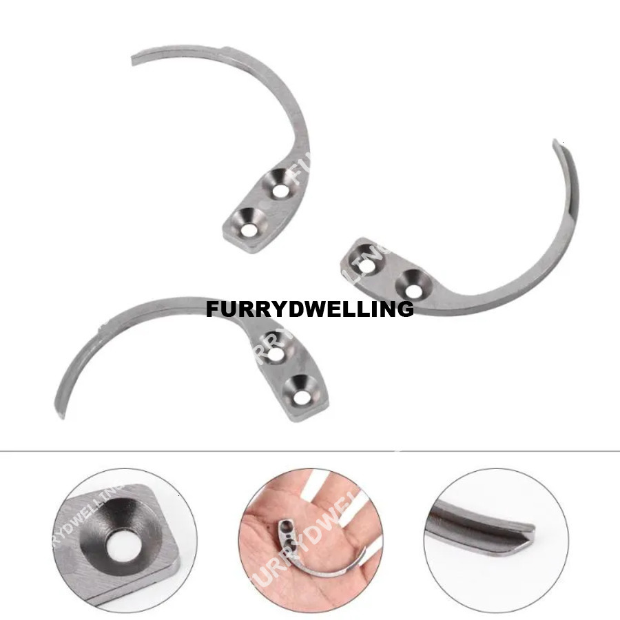 Hooks & Rails Dwe74 3 Pcs Tag Alarm Key Hook Magnetic Remover Accessories