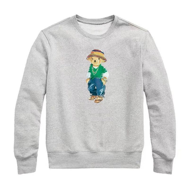Mens Hoodies High Quty Sweatshirts Fashion Jumpers Mens Clothing Classic Bear Long Slve Pullover Man Casual Sportswear Crewneck Hoody Hoodie L2510181T