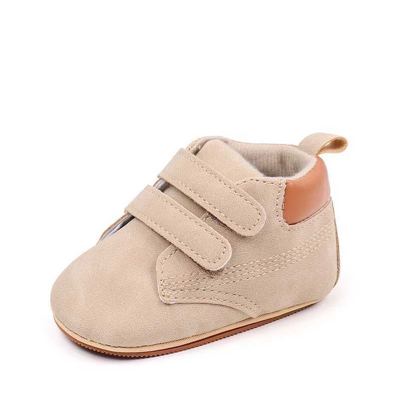 Soft PU Leather Baby Shoes AntiSlip Infant First Walkers Fashion Kids Crib Shoes 312Month Boys Girls Spring Autumn Sneakers C251008