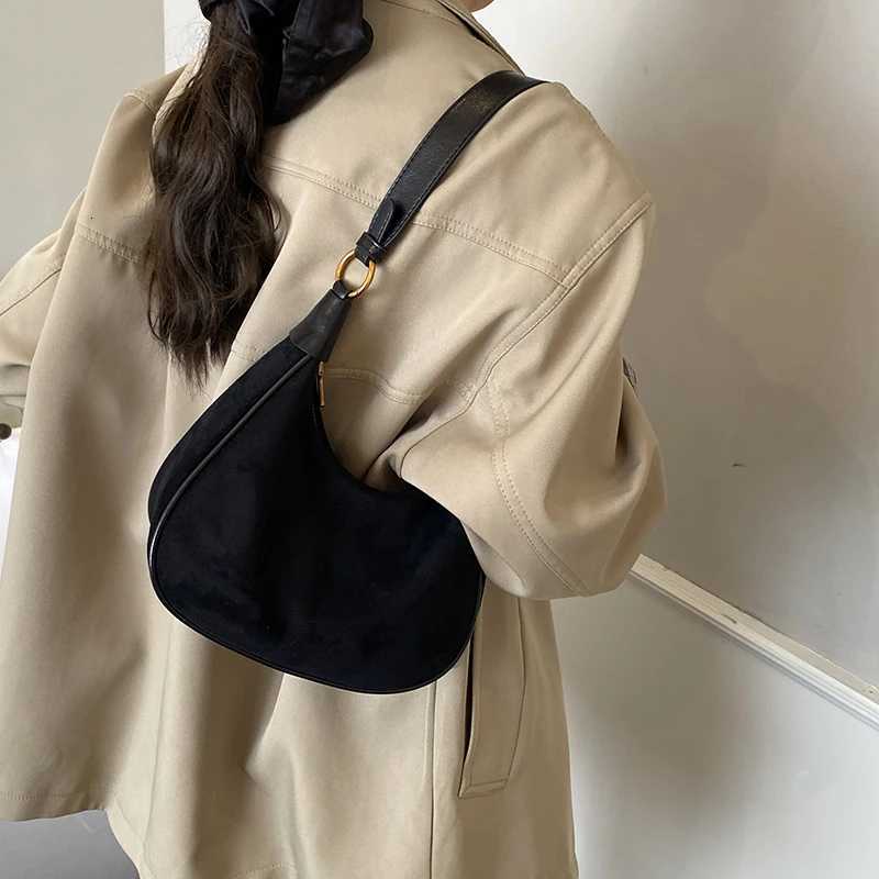 Designer Faux Suede Large Capacity Solid Color Casual Versatile Wens Crossbody Bags 2025 High Quality Cmute New Shoder Bags Y251120