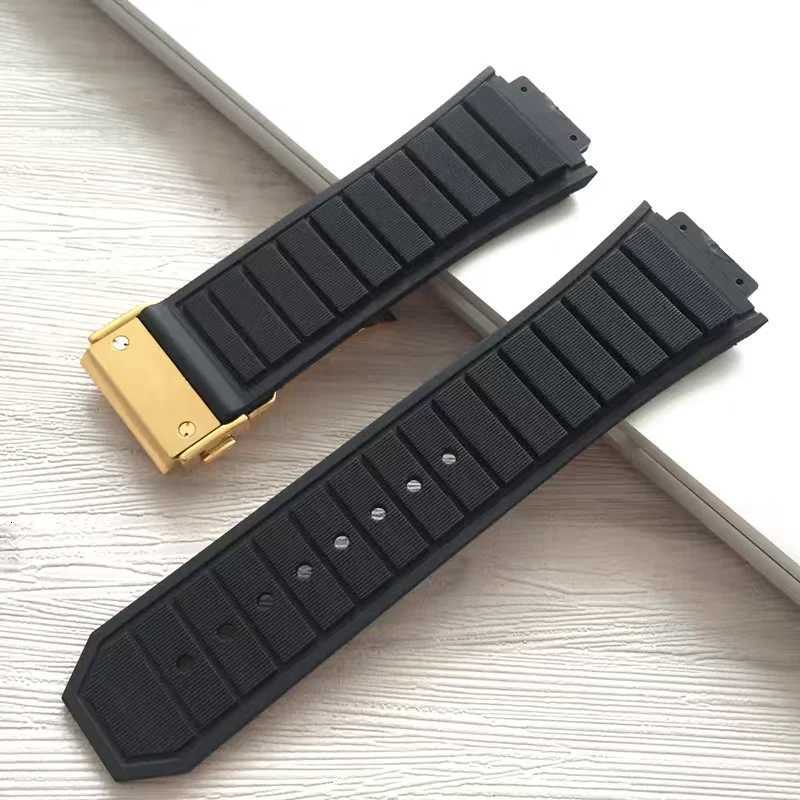 1929mm 1927mm For Hublot King Power UNICO Big BANG Watch Strap Silicone Rubber Band Interface Bracelet Replacement With ToolXJ251009