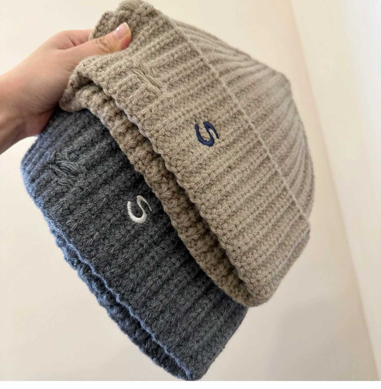 Unisex Winter Beanie for Women S Letter Embroid Knitted Caps Hood Fashionable Girl Hat Casual Hiphop Bob Outside Skulls Hats MenXJ251008 - view 6