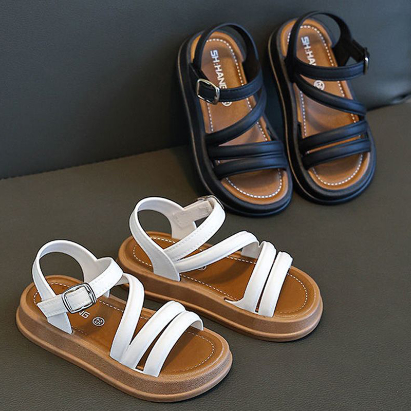 Baby Girls Sandals Summer Casual Toddlers Sandals Girls Flat Shoes Fashion Umshop Casual Non Slip Kids Sandals Youth Beach Shoes Size 21 - 35 Sizes 5.