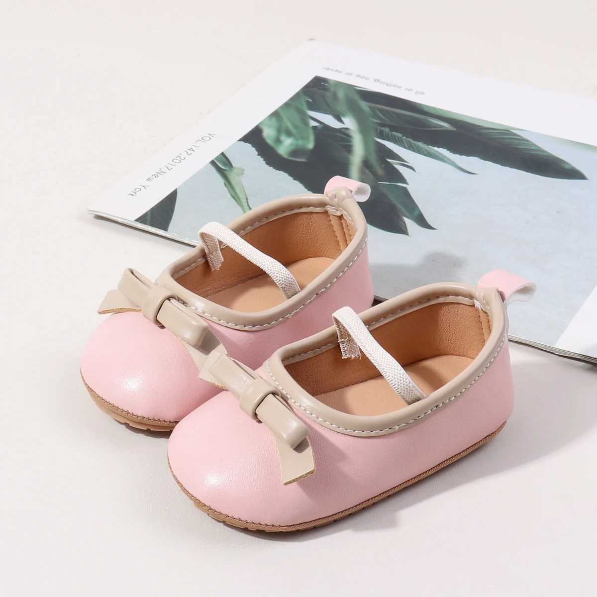 2025 Spring And Autumn Baby Girls First Walking Indoor Outdoor Toddler Shoes For 018M Baby Princess Shoes With High Quality PU C251008