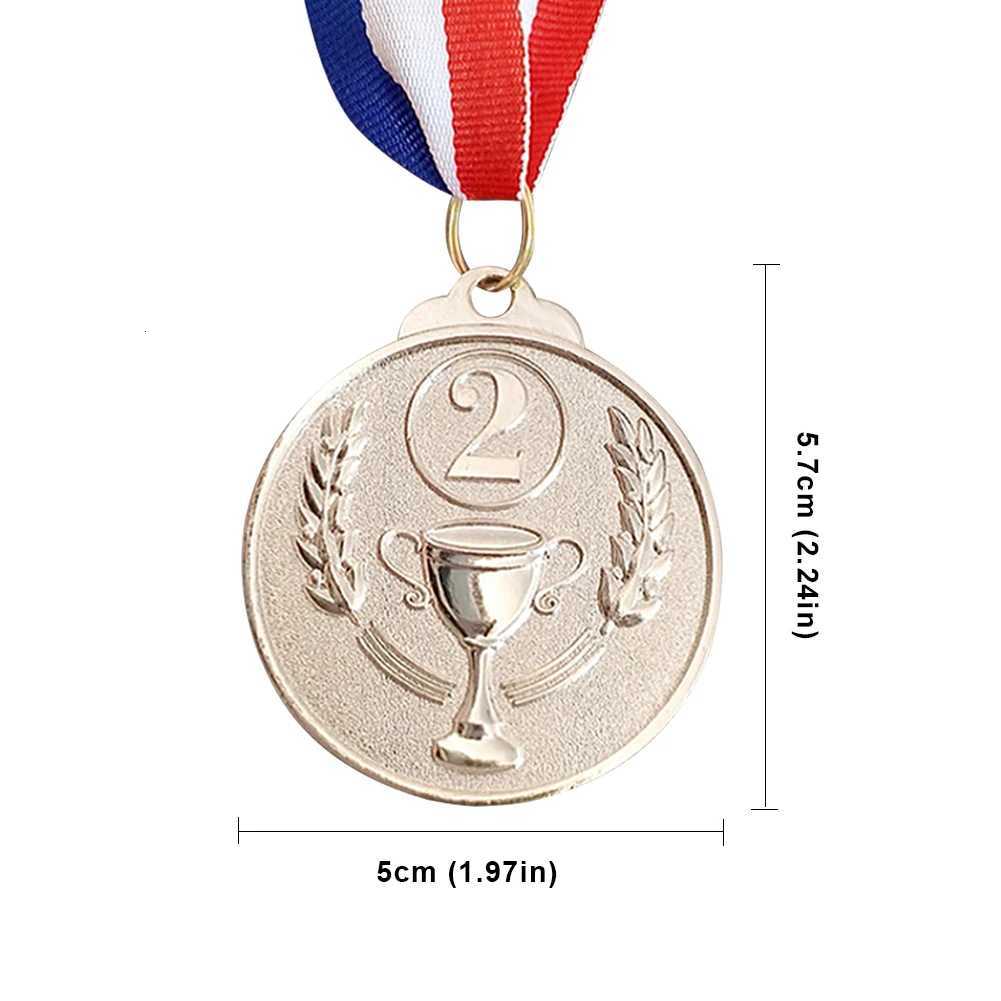 Zinc Alloy Award Medals Gold Silver Bronze Prizes Award Soccer Football Medals for Championship Cheerleading Sports Cpetition Y251008
