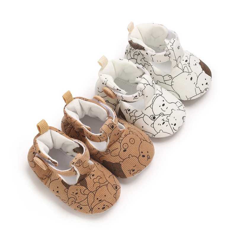 Spring And Autumn Baby Shoes Baby Walking Shoes Male Baby Learning Shoes Cartoon Anti Slip Soft Soled Cloth Shoes C251008