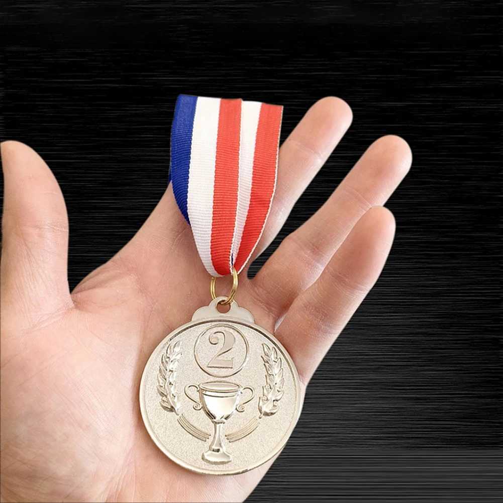 Zinc Alloy Award Medals Gold Silver Bronze Prizes Award Soccer Football Medals for Championship Cheerleading Sports Cpetition Y251008