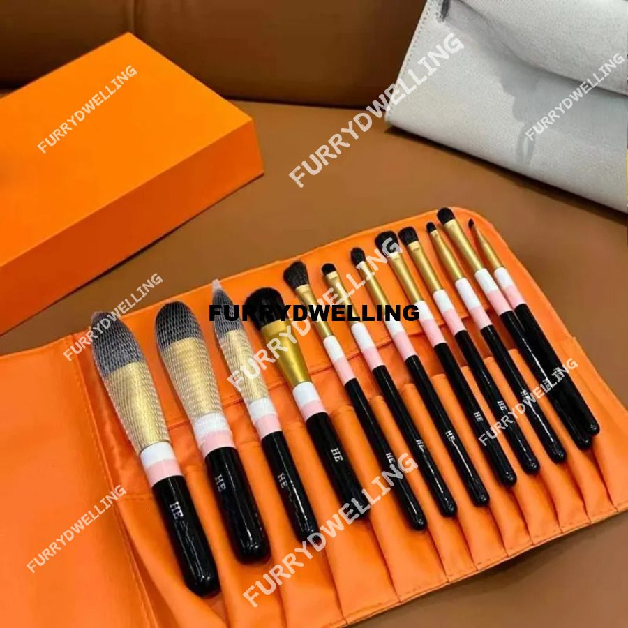 Designer Makeup Brushes Wool Loose Powder Correcting Brushblush Foundation Brush Complete Dwe74 Gift Set