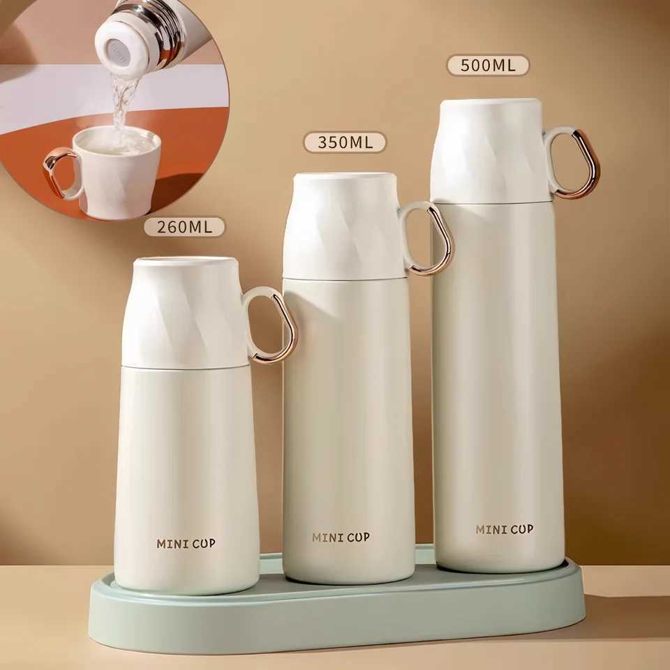 304 Stainless Steel Thermal Cup Double Layer Leakproof Insulated Water Bottle Keeps Hot And Cold Drinks Coffee Mug Vacuum Flask C251008