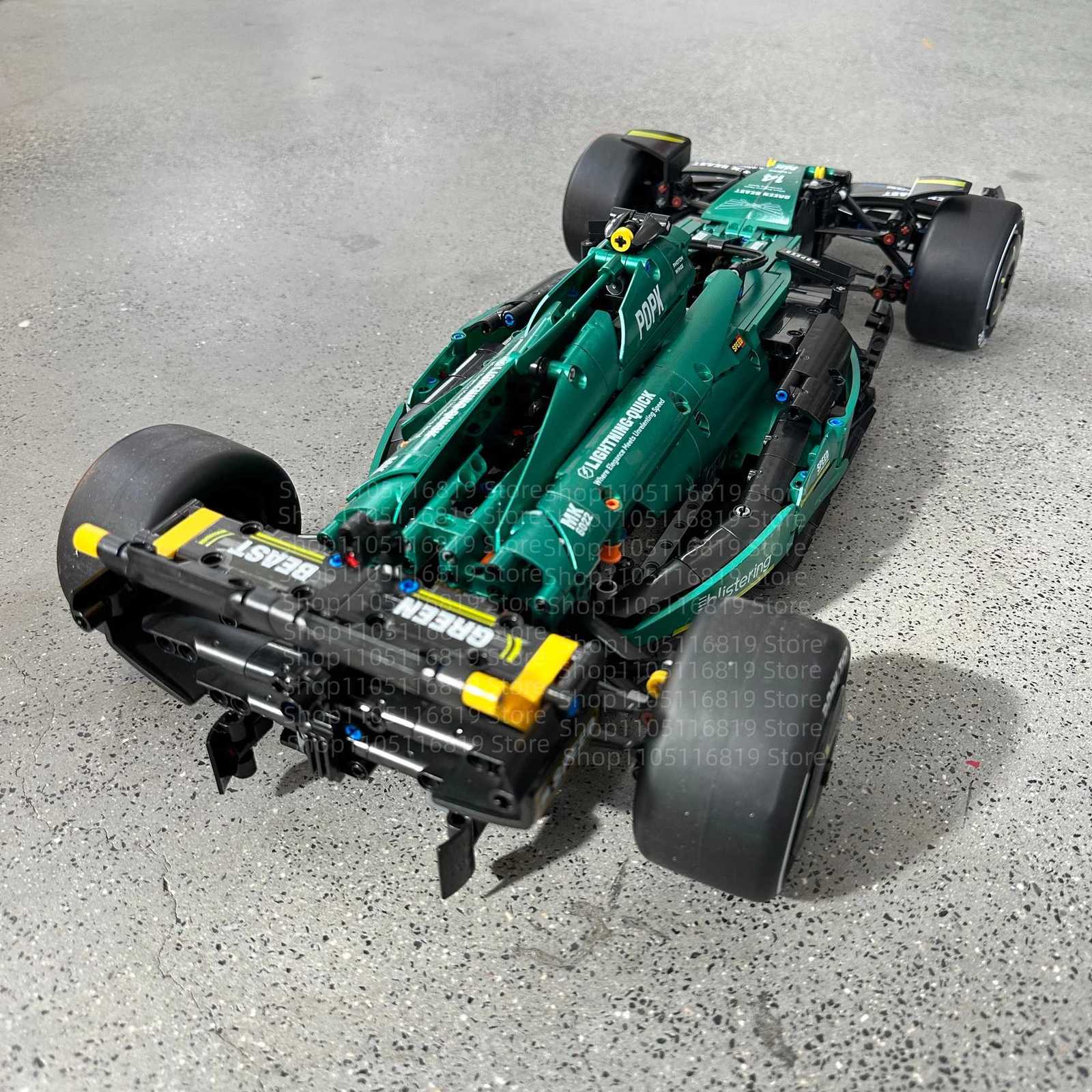 Classic Performance Martin AMR24 Race Car Building Blocks 1912Pcs Bricks MOC F1 Racing Technics Vehicles Model Kit Christma Gift Z251008