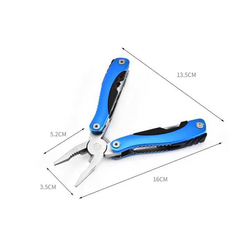 Survival Gear 9in1 Compact Stainless Steel Multitool plier for Camping J251121