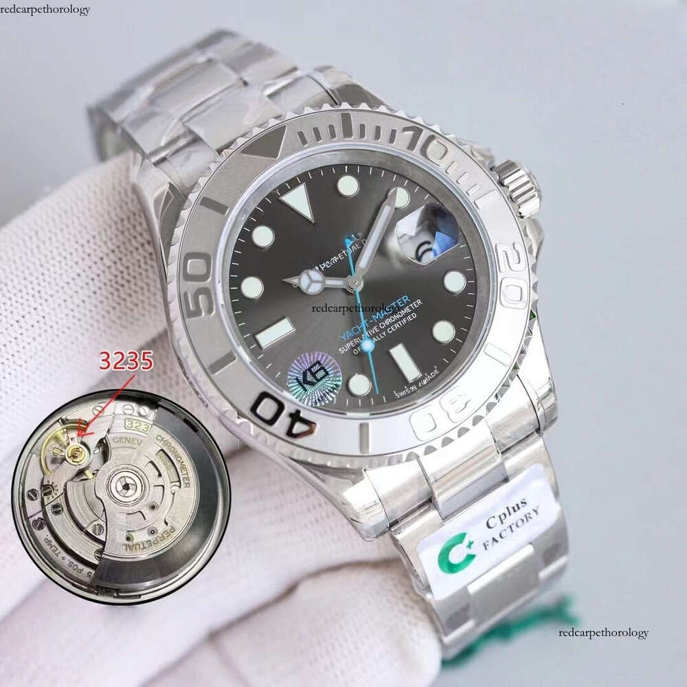 BOX Mens Watch Designer Watches 41MM Dial Automatic 3235 Mechanical Fashion Stainless Steel And Rubber Strap Waterproof Watchs