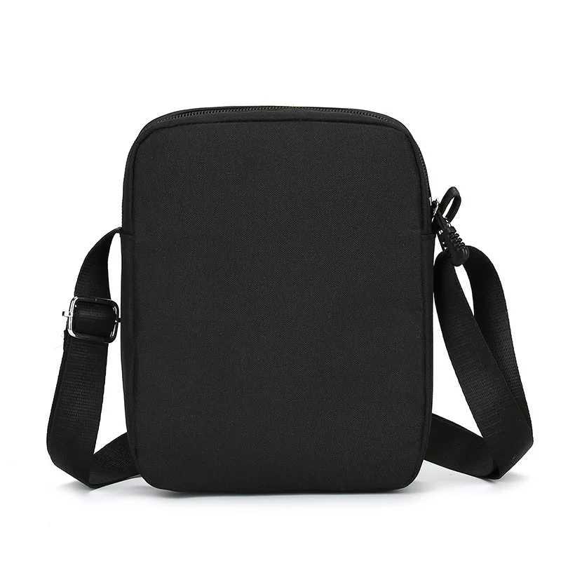 Simple Casual Mini Crossbody Bag Mens Nylon Small Shoulder Bag For Men Oxford Messenger Phone Side Sling Bag Husband Chest PackT251007