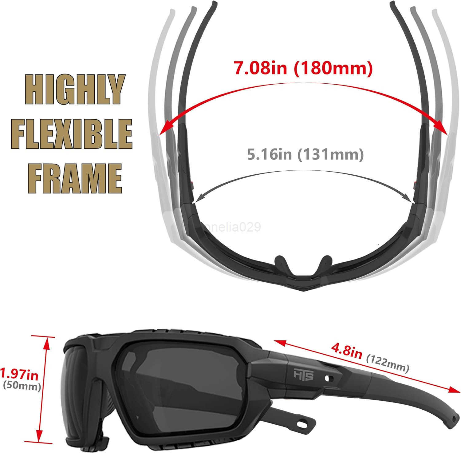 Protective Powersports Motorcycle Anti Fog Riding Goggles Eyewear Padded Sunglasses Windproof UTV Spoggles W251008