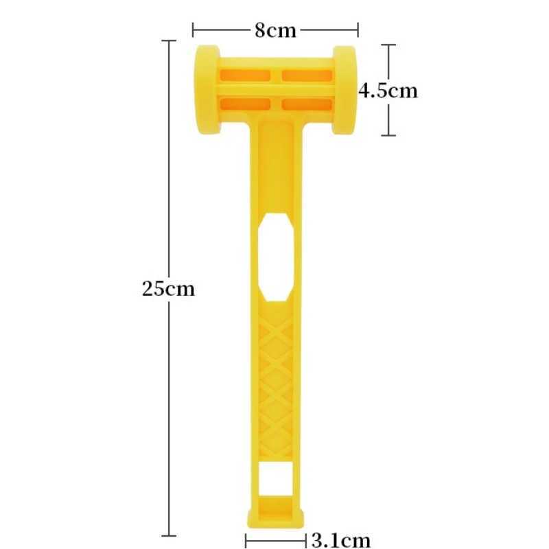 Portable Lightweight Nail Hammer Outdoor Sturdy Durable Multifunctional Comfortable Grip Hammer Multipurpose Outdoor Tools J251121