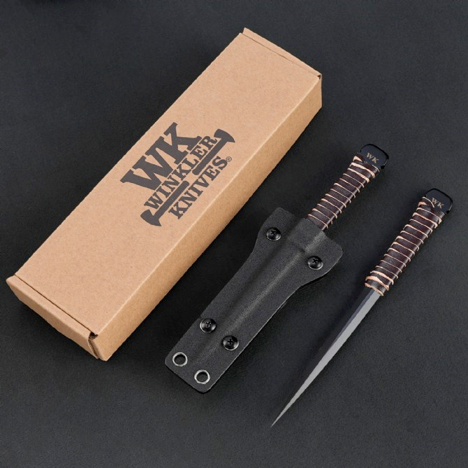 Ice Pick 80CRV2 Stainless Steel, Ice Picks for Breaking Ice, Full Tang Leather Handle, Bars, Bartender, Best Ice Carving Tools