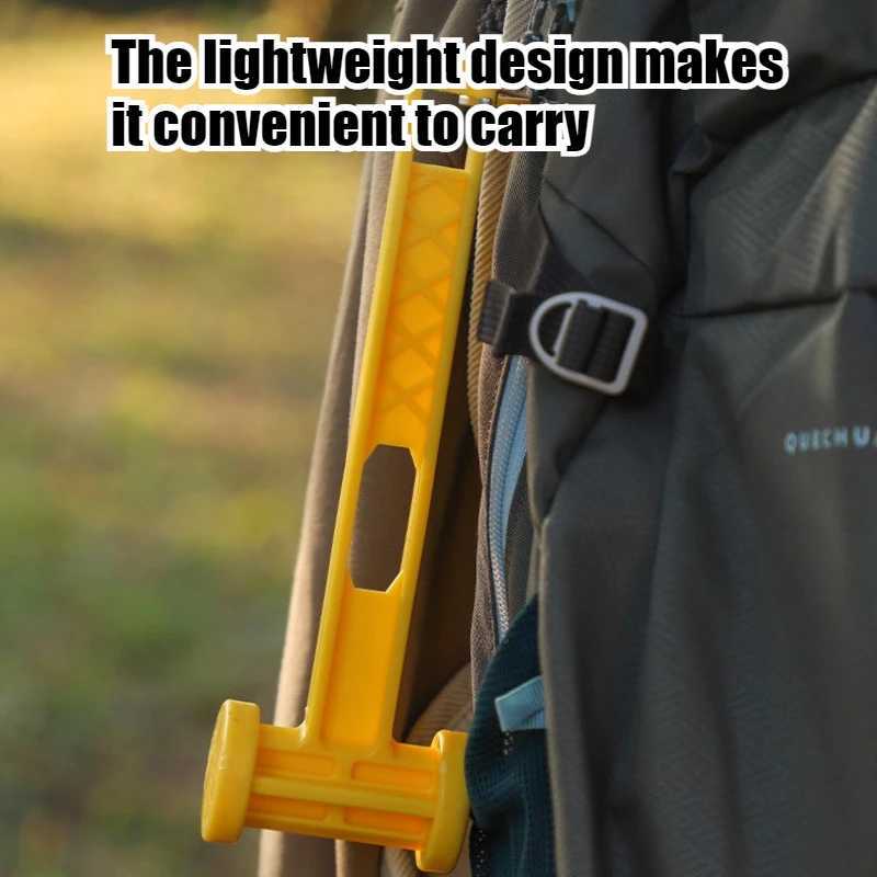 Portable Lightweight Nail Hammer Outdoor Sturdy Durable Multifunctional Comfortable Grip Hammer Multipurpose Outdoor Tools J251121