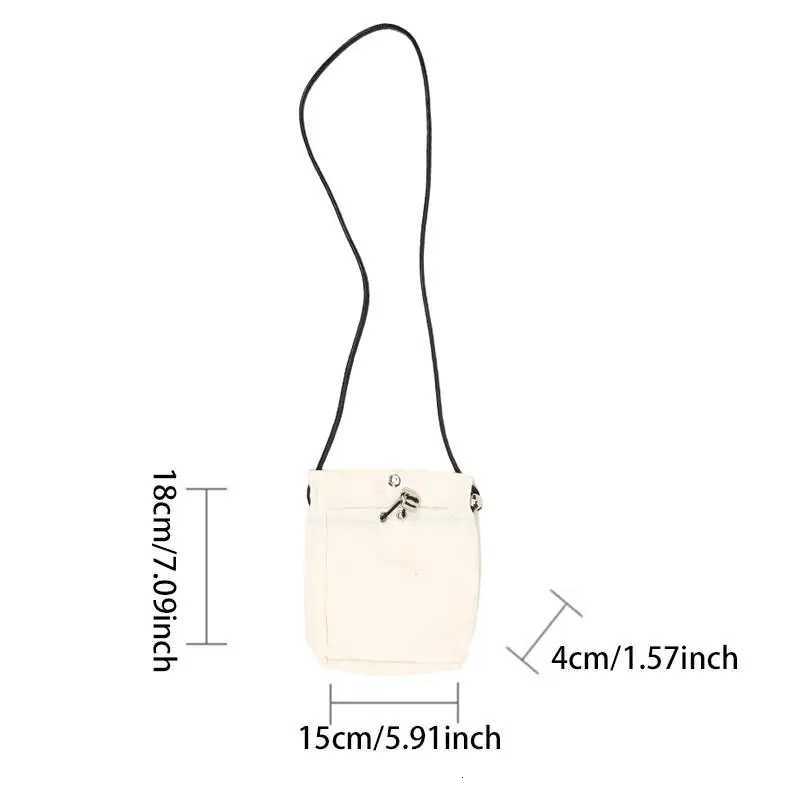 Nylon Crossbody Bag Soft Mini Phone Wallet Multifunctional Square Shoulder Bag Crossbody Purse Messenger Bag Couple PouchT251007