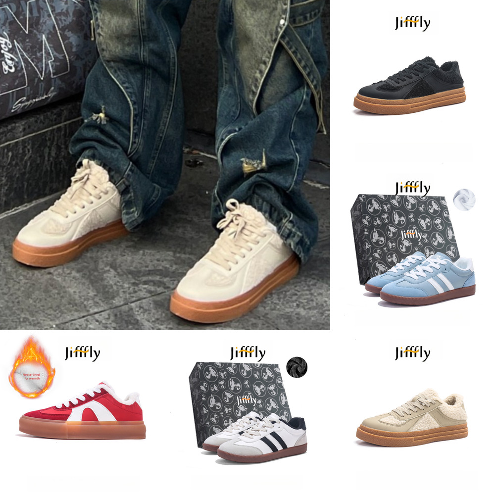 Luxury Women's Outdoor Casual Shoes For Autumn And Winter New Warm Thick Soled Designer Board Shoes Fashion Versatile Student Sports Shoes White 