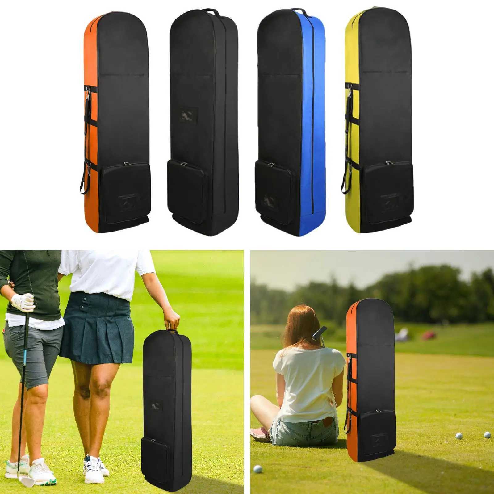 Golf Travel Bag Cart Bag with Wheels Gear Transportation Protect Your Club Heavy J251008