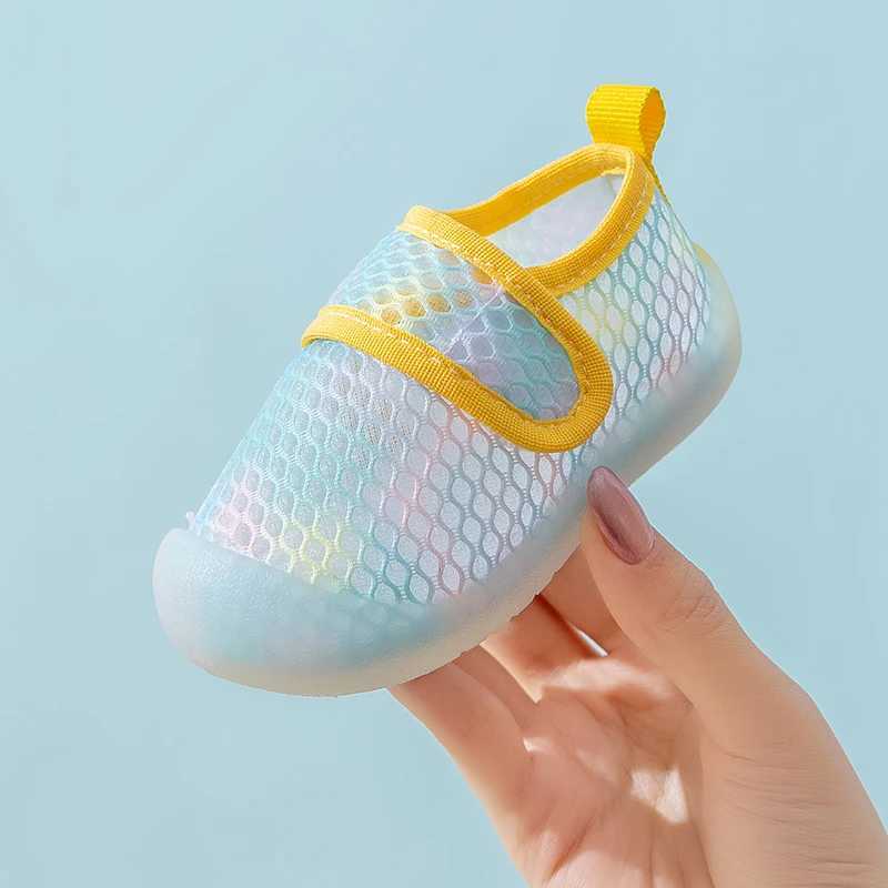 New Spring Summer Baby Shoes Mesh Breathable Sandals 03T Baby Boys Girls SlipOn Casual Sneakers NonSkid Lightweigt Prewalkers C251008
