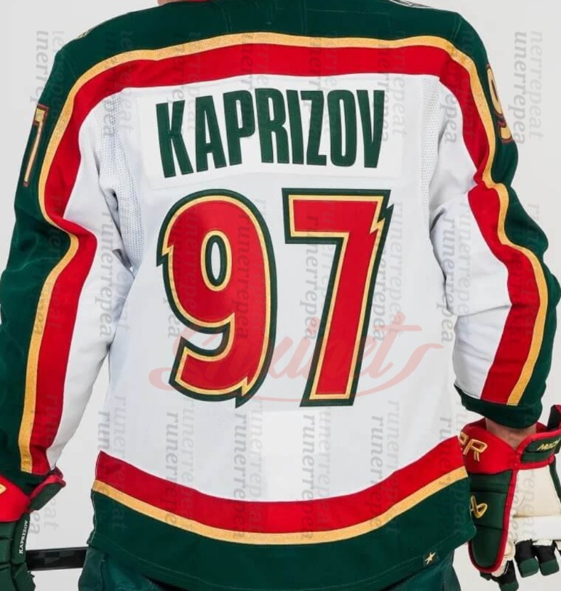 Personalized Custom Kirill Kaprizov 25th Anniversary Jersey Matthew Boldy Brock Faber Marc-Andre Fleury Marcus Foligno Zuccarello Eriksson Ek 677