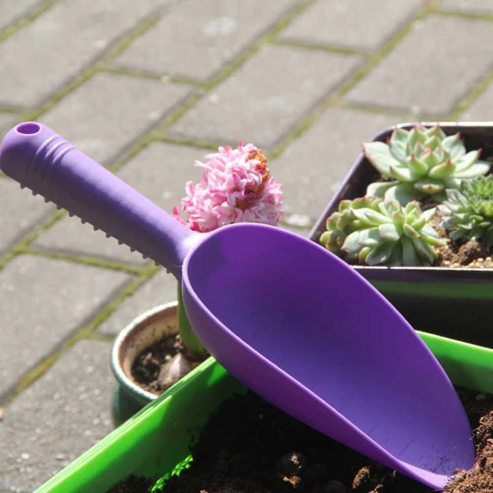 Garden Shovel Plant Hand Trowels Soil Planting Digging Transplanting MultiFunction Beach Sand Pets Food Scoop Garden Tools J251121