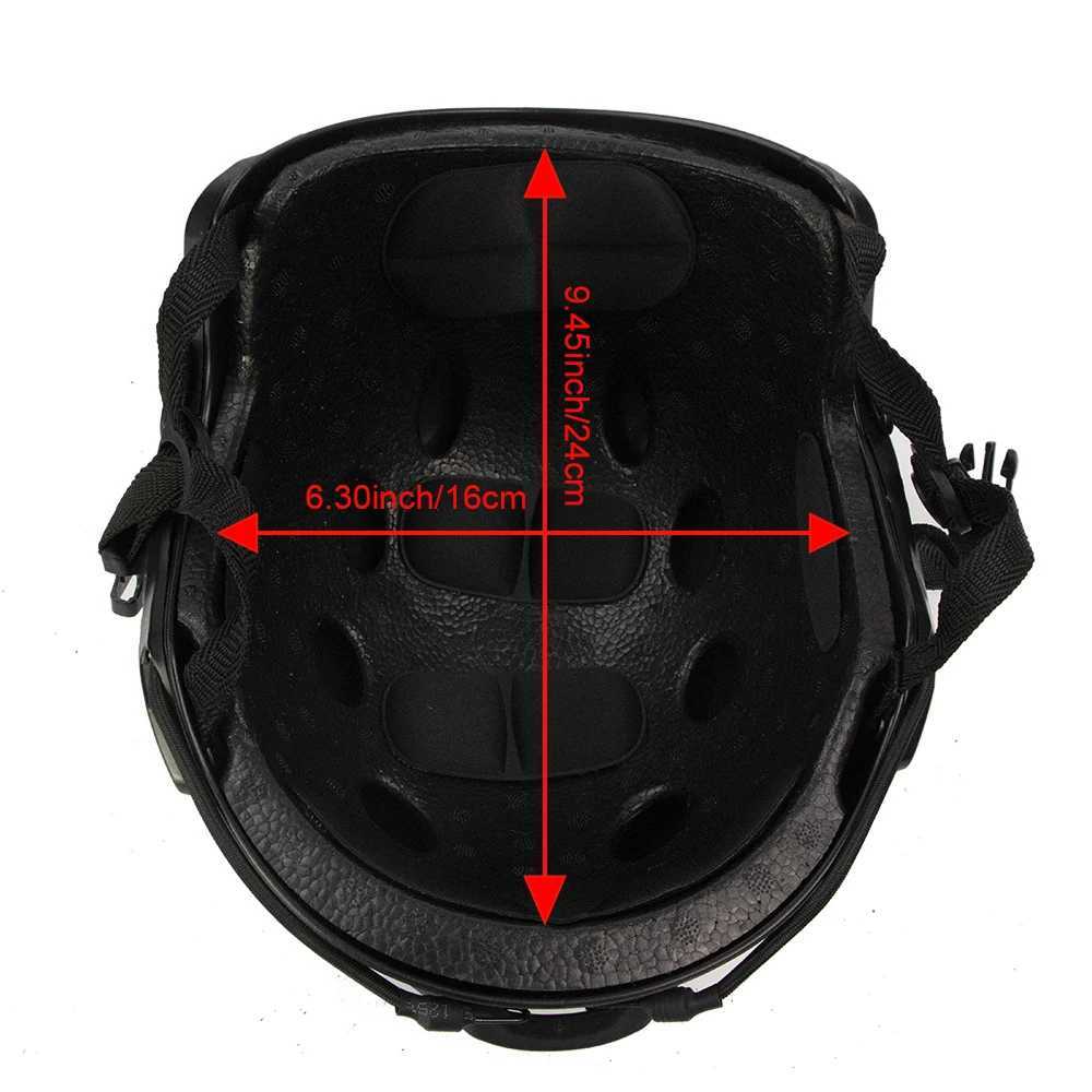 BOOIU Airsoft Fast MH PJ BJ Tactical Helmets Style Simple Quick Version Protective Gear for Outdoor Sports Paintball Games C251008