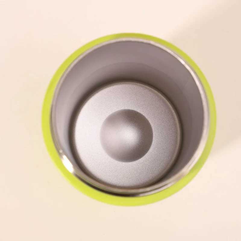 12oz Portable Thermos Cup Coffee Mug Stainless Steel Vacuum Flask ColdHot Sport Cup Car Cup with Straw Travel Mug Insulated Cup C251008