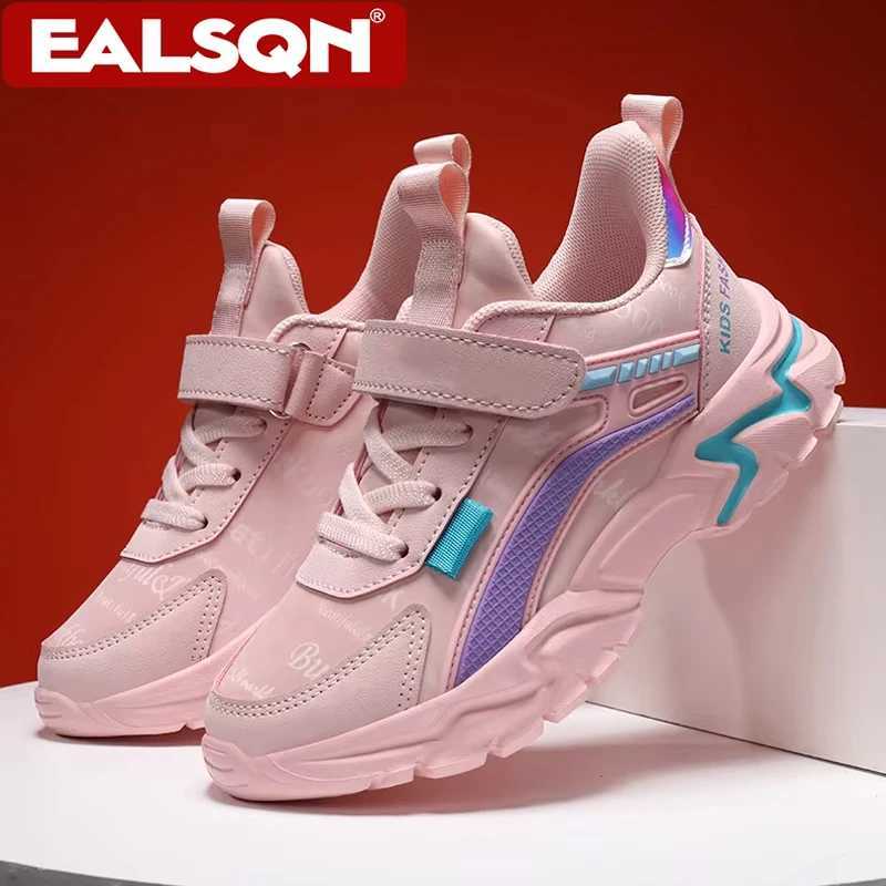 Children Sneakers Casual for Girls Pink Comfortable Leather Running Sports Kids Girl Flat Breathable Shoes C251008 XJ260303