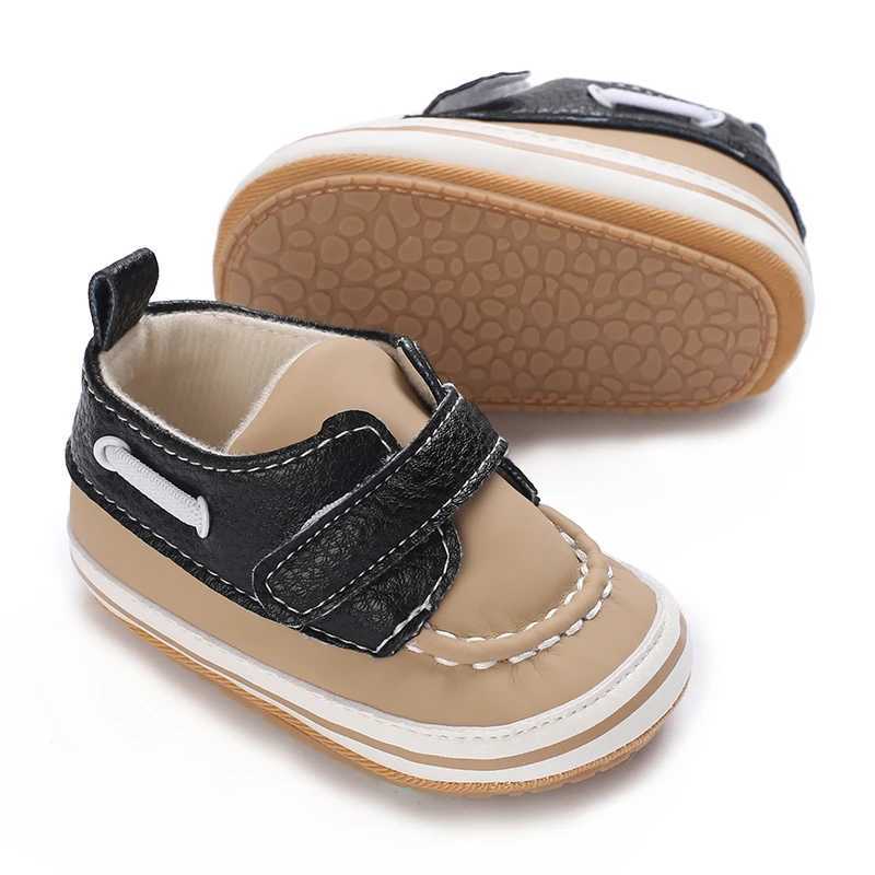 Rubber Sole Baby Shoes Kids Gentlemans Baptist Baby Girl Boy Solid Color Kids Shoes NonSlip Toddler Non Slip Sports Shoes C251008