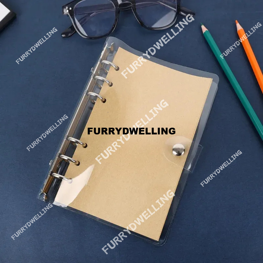 Wholesale A7 A6 A5 Storage Collect Book For 6 Hole Refill Insert Filler Paper Loose Leaf Binder Dwe74 Diary Agenda Planner Bullet Cover